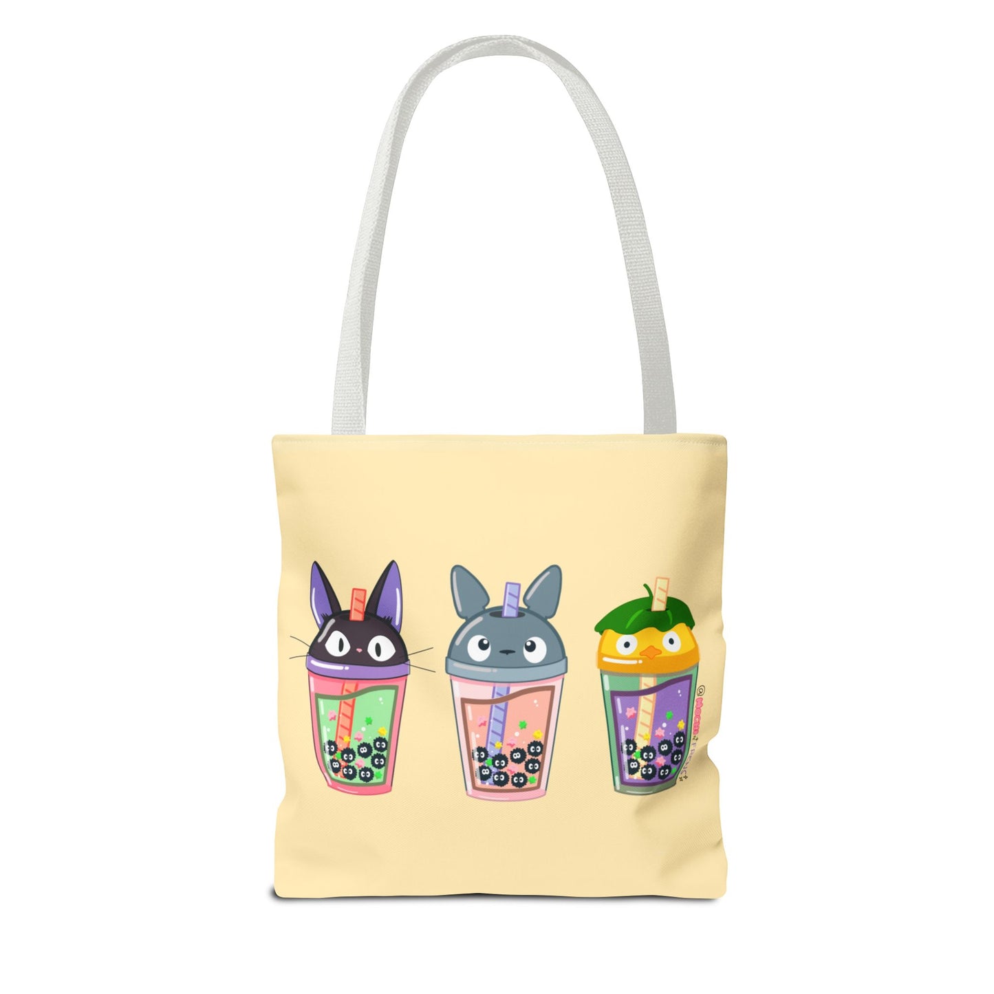 Anime Boba Soot Sprite Tote Bag