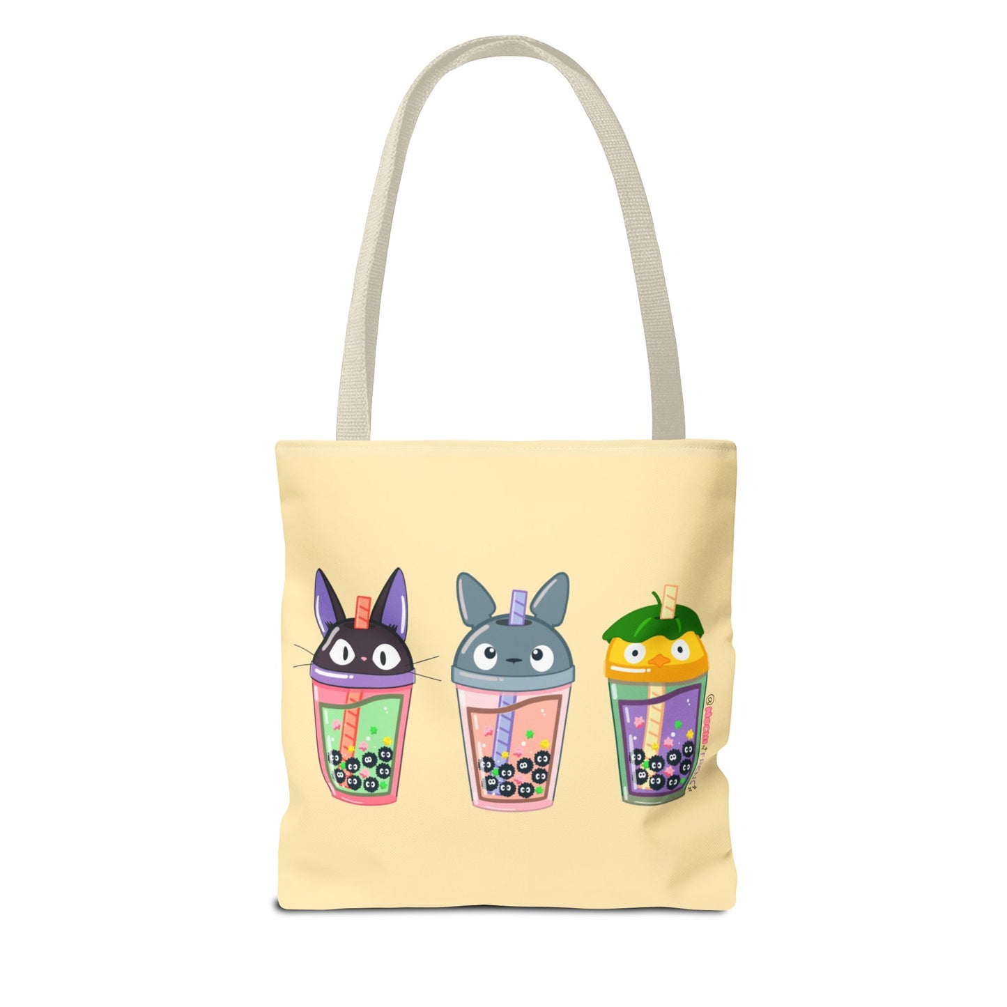 Anime Boba Soot Sprite Tote Bag