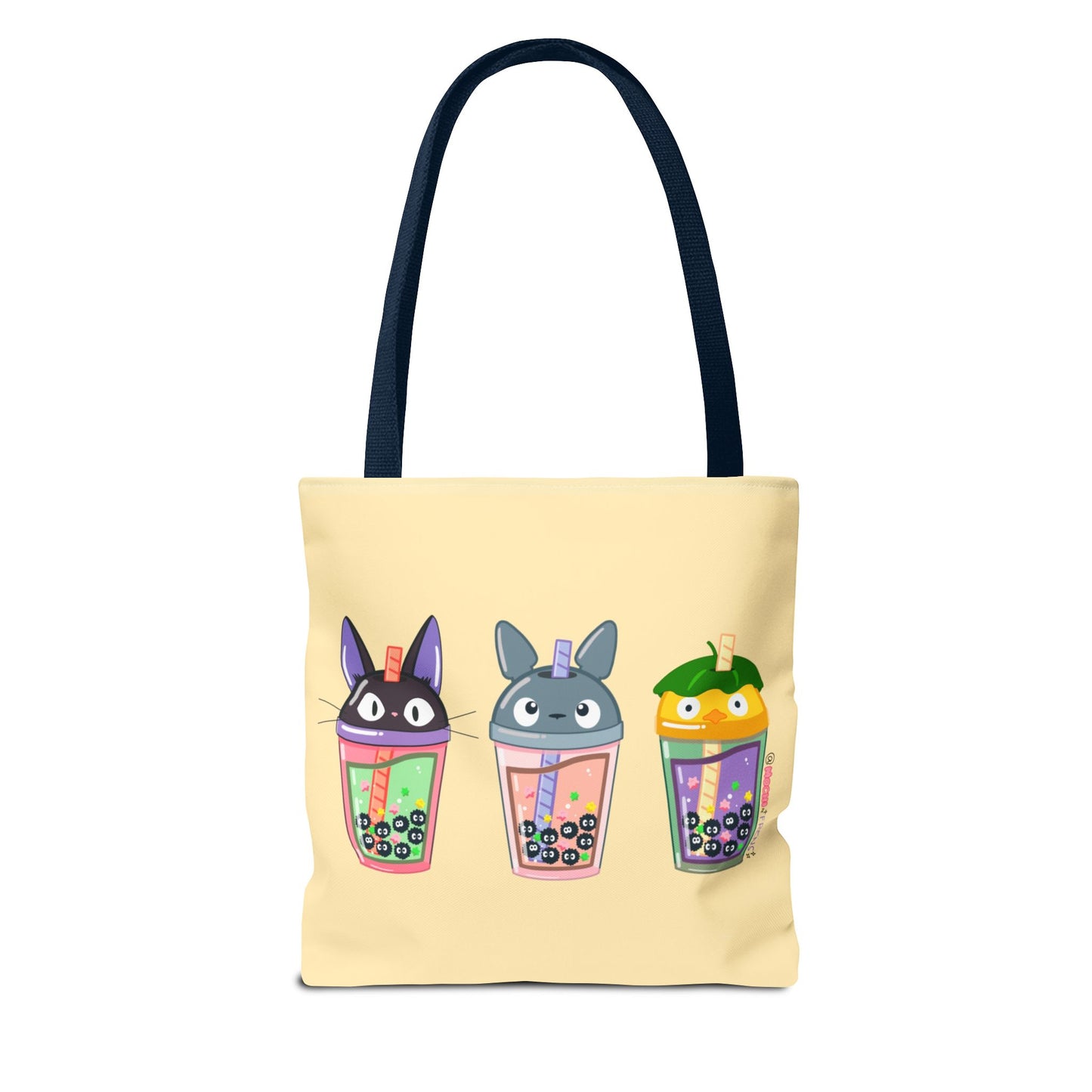 Anime Boba Soot Sprite Tote Bag