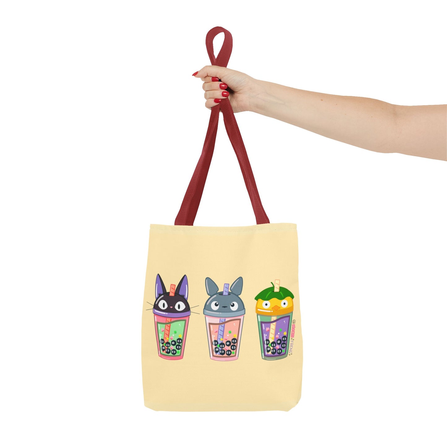 Anime Boba Soot Sprite Tote Bag