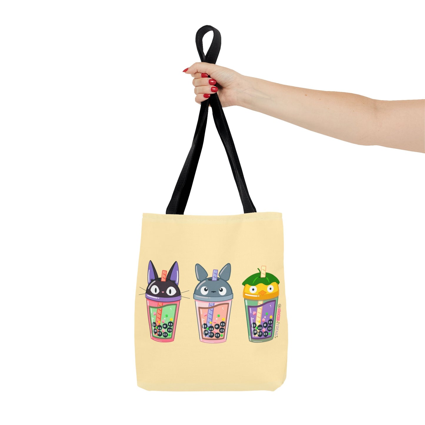 Anime Boba Soot Sprite Tote Bag
