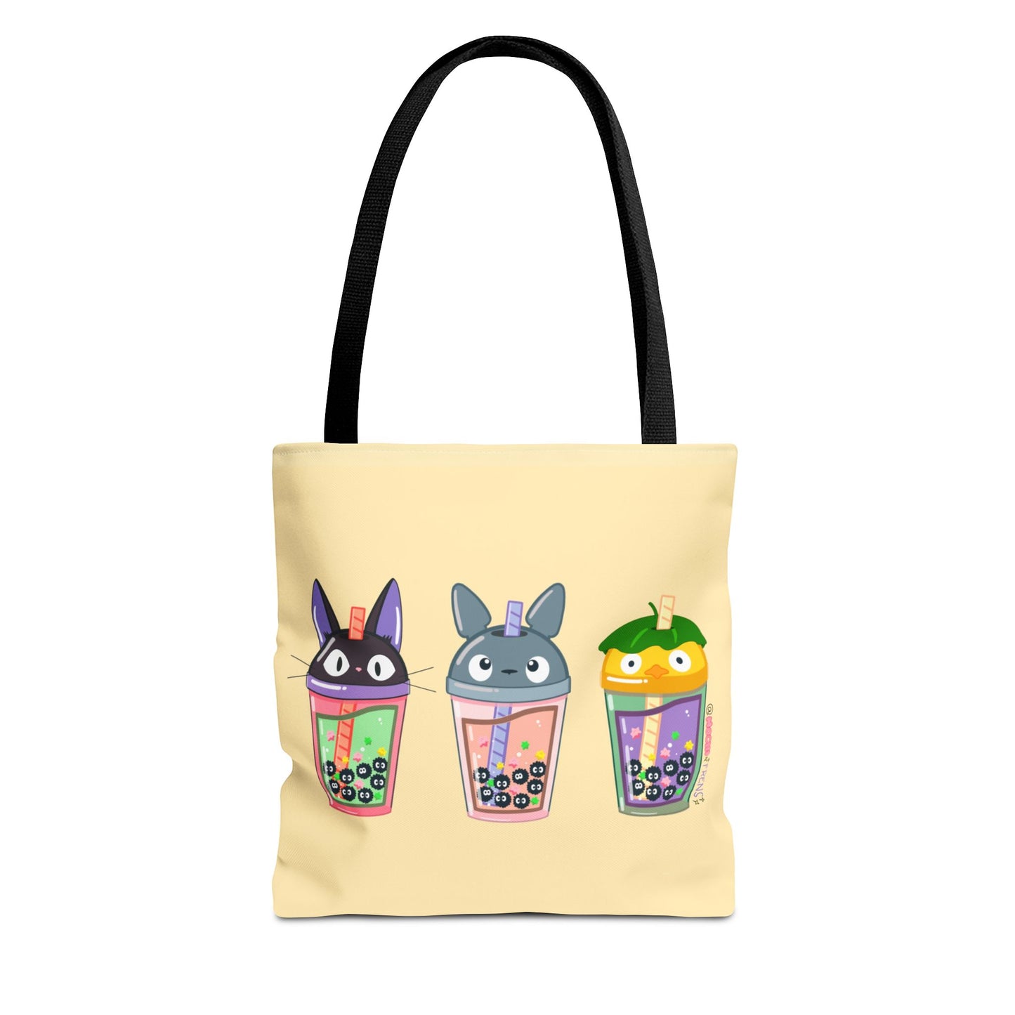 Anime Boba Soot Sprite Tote Bag
