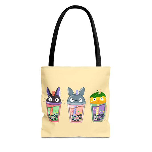 Anime Boba Soot Sprite Tote Bag