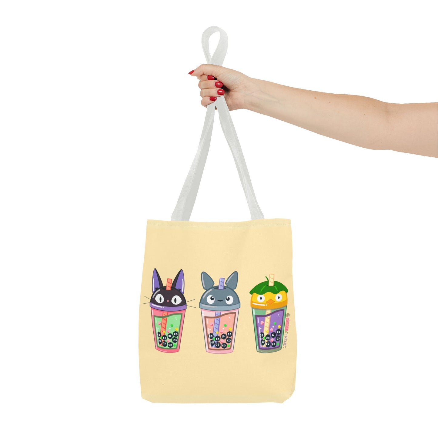 Anime Boba Soot Sprite Tote Bag