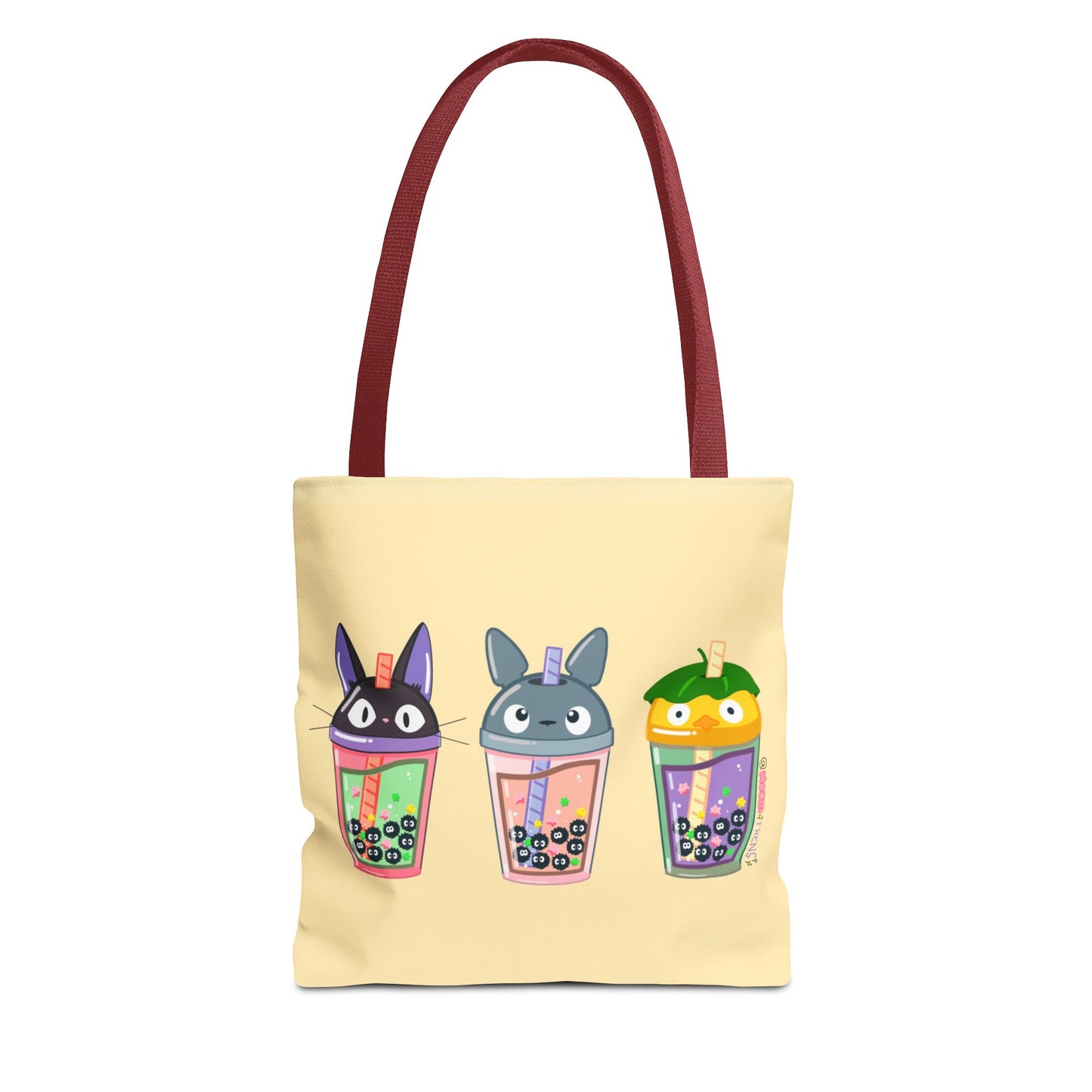 Anime Boba Soot Sprite Tote Bag