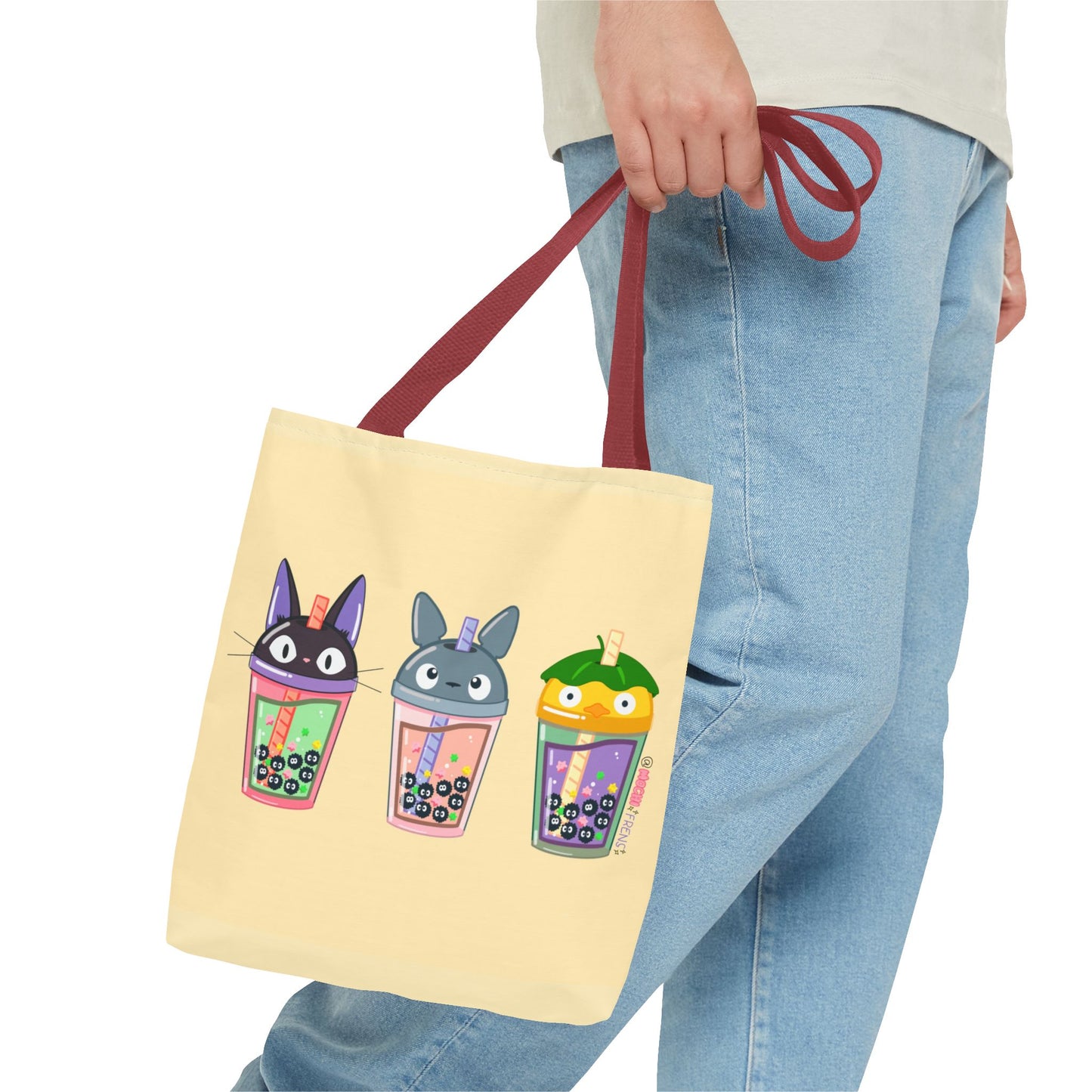 Anime Boba Soot Sprite Tote Bag