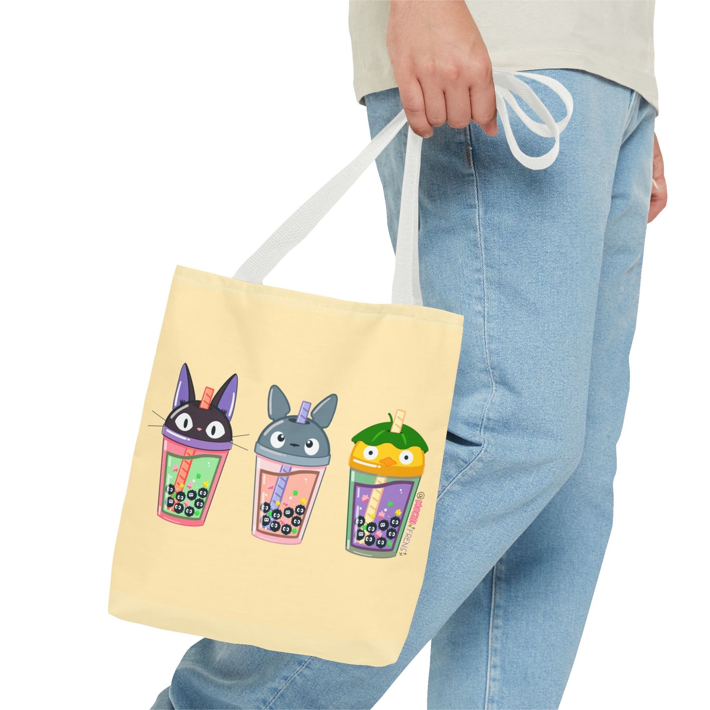 Anime Boba Soot Sprite Tote Bag