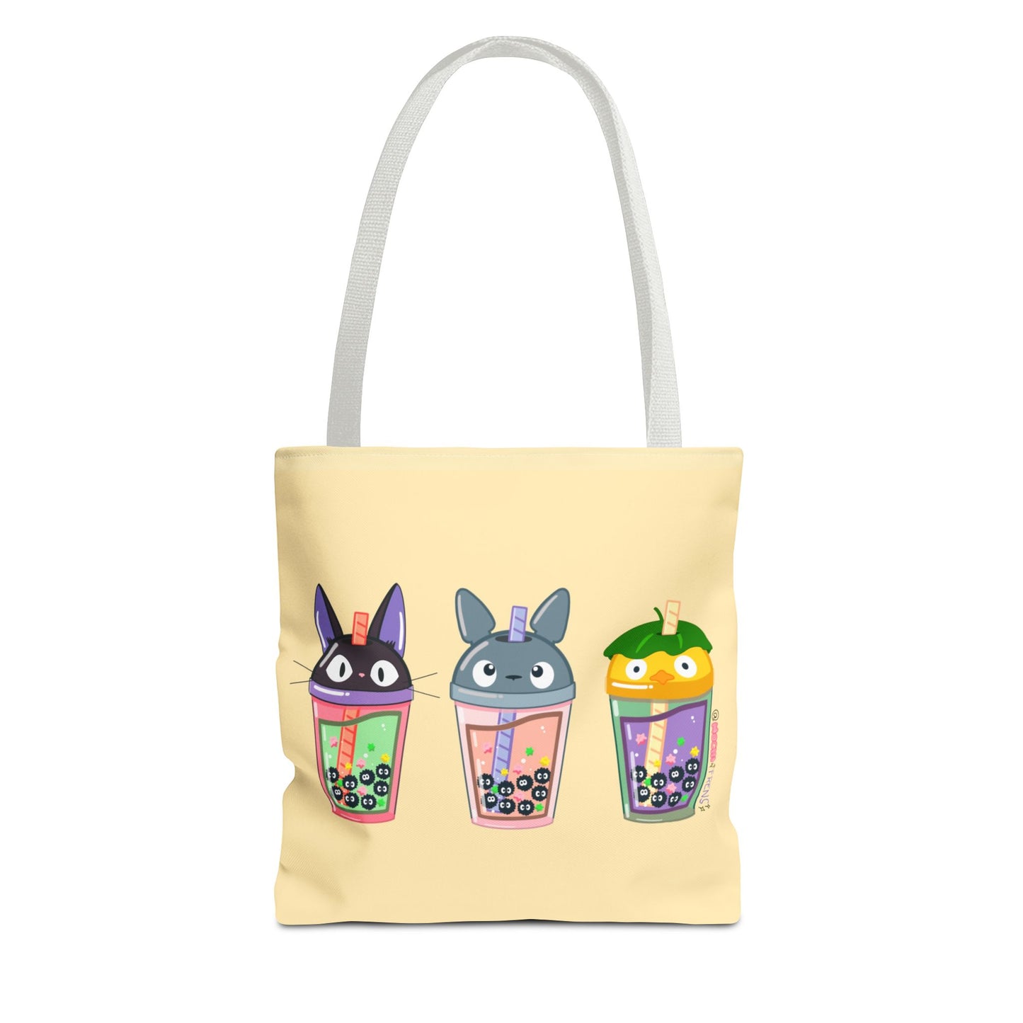 Anime Boba Soot Sprite Tote Bag