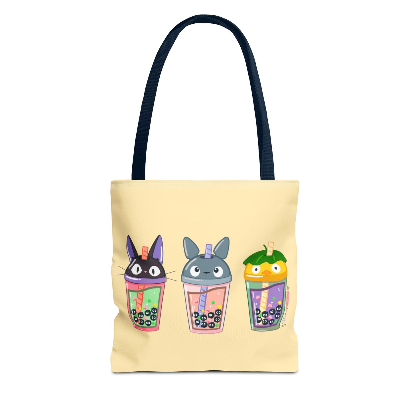 Anime Boba Soot Sprite Tote Bag