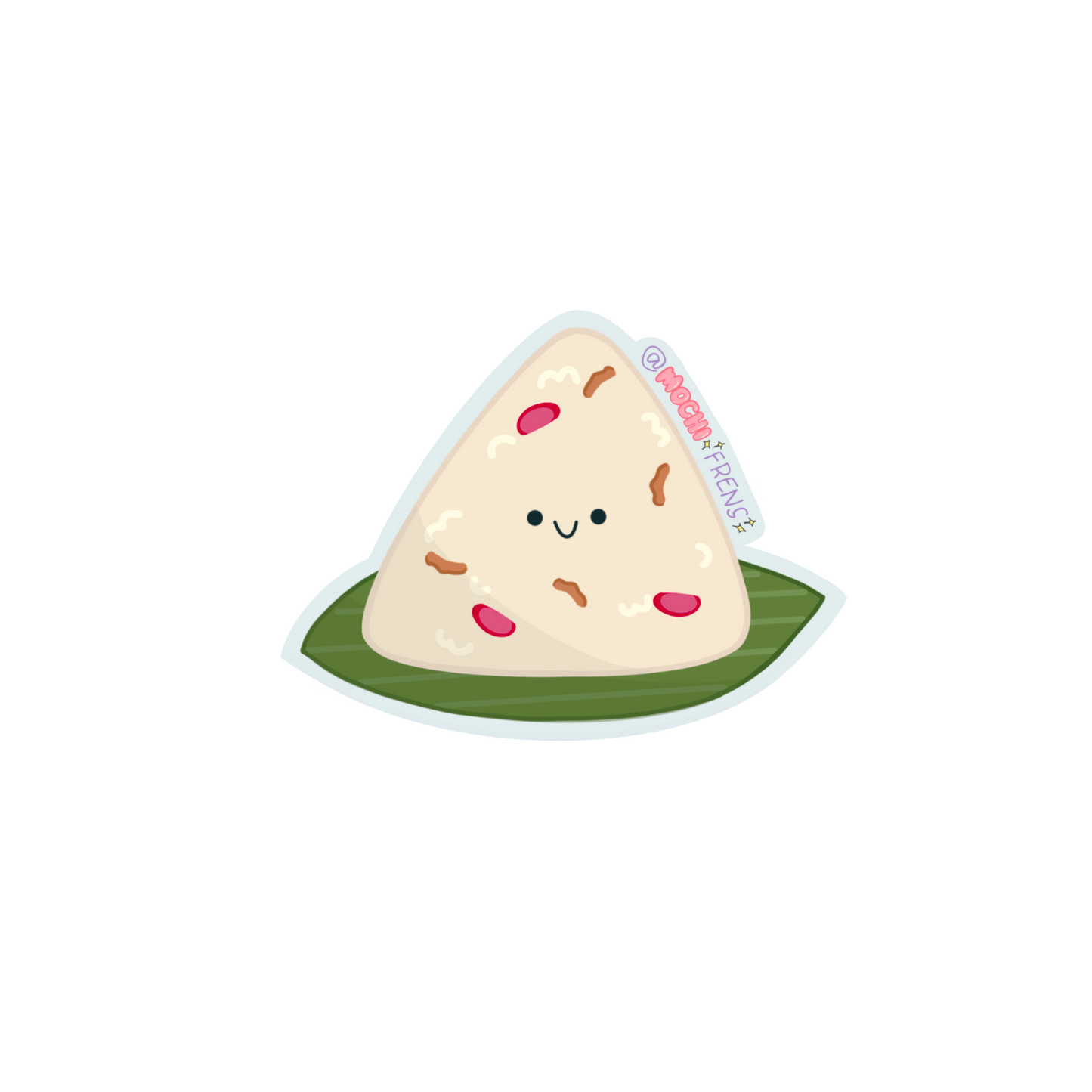 Sticky Rice Leaf Dim Sum Sticker